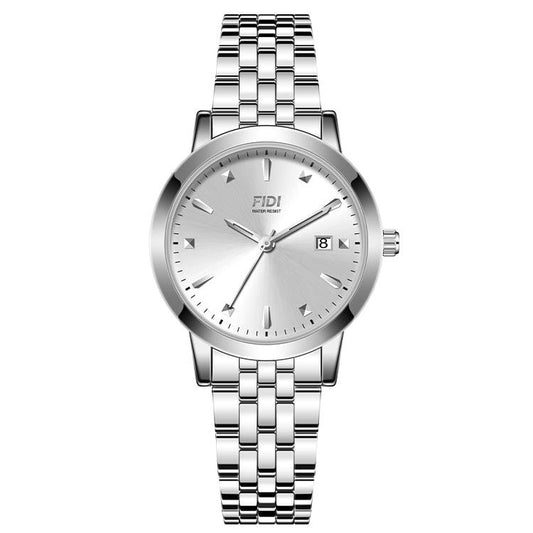 FIDI Quartz Movement Women's Watch, FD105-SV, Silver, Stainless Steel, Roman Numeral