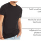 Hanes Men's Undershirt Packs, Stay-Tucked Soft Cotton Undershirts, Best Undershirts for Men, White/Black/Asstd Multipacks