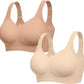 LetsJoli Jelly Bras for Women No Underwire Plus Size Push Up Supportive Accessories