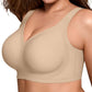 LetsJoli Jelly Bras for Women No Underwire Plus Size Push Up Supportive Accessories