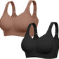 LetsJoli Jelly Bras for Women No Underwire Plus Size Push Up Supportive Accessories