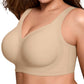 LetsJoli Jelly Bras for Women No Underwire Plus Size Push Up Supportive Accessories