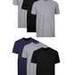 Hanes Men's Undershirt Packs, Stay-Tucked Soft Cotton Undershirts, Best Undershirts for Men, White/Black/Asstd Multipacks