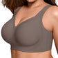 LetsJoli Jelly Bras for Women No Underwire Plus Size Push Up Supportive Accessories