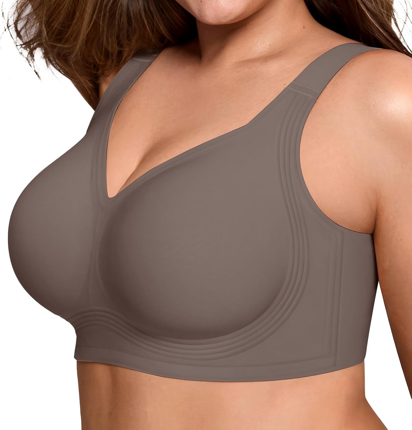 LetsJoli Jelly Bras for Women No Underwire Plus Size Push Up Supportive Accessories