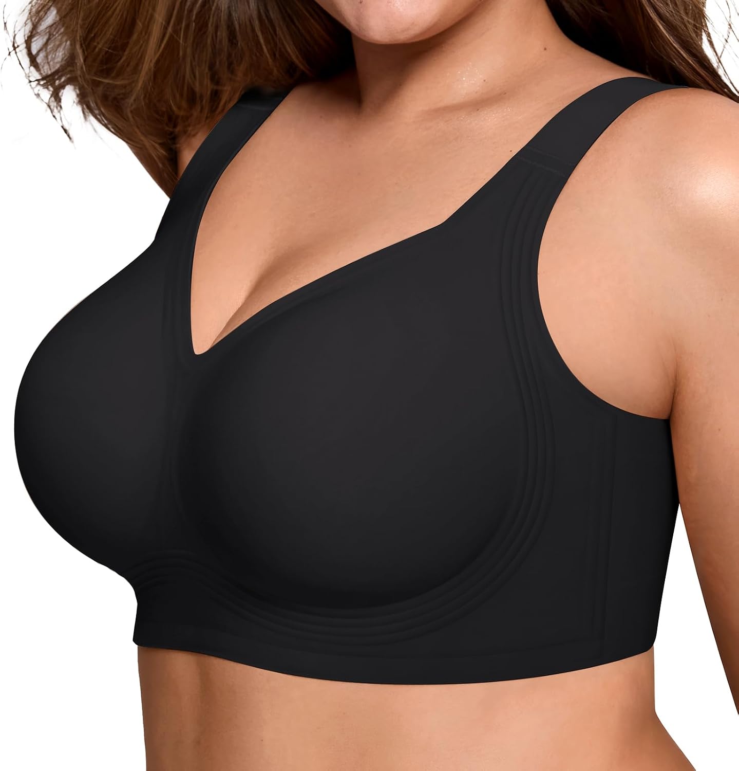LetsJoli Jelly Bras for Women No Underwire Plus Size Push Up Supportive Accessories