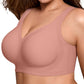 LetsJoli Jelly Bras for Women No Underwire Plus Size Push Up Supportive Accessories