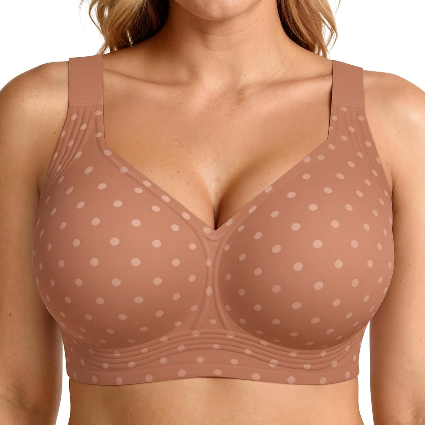 LetsJoli Jelly Bras for Women No Underwire Plus Size Push Up Supportive Accessories