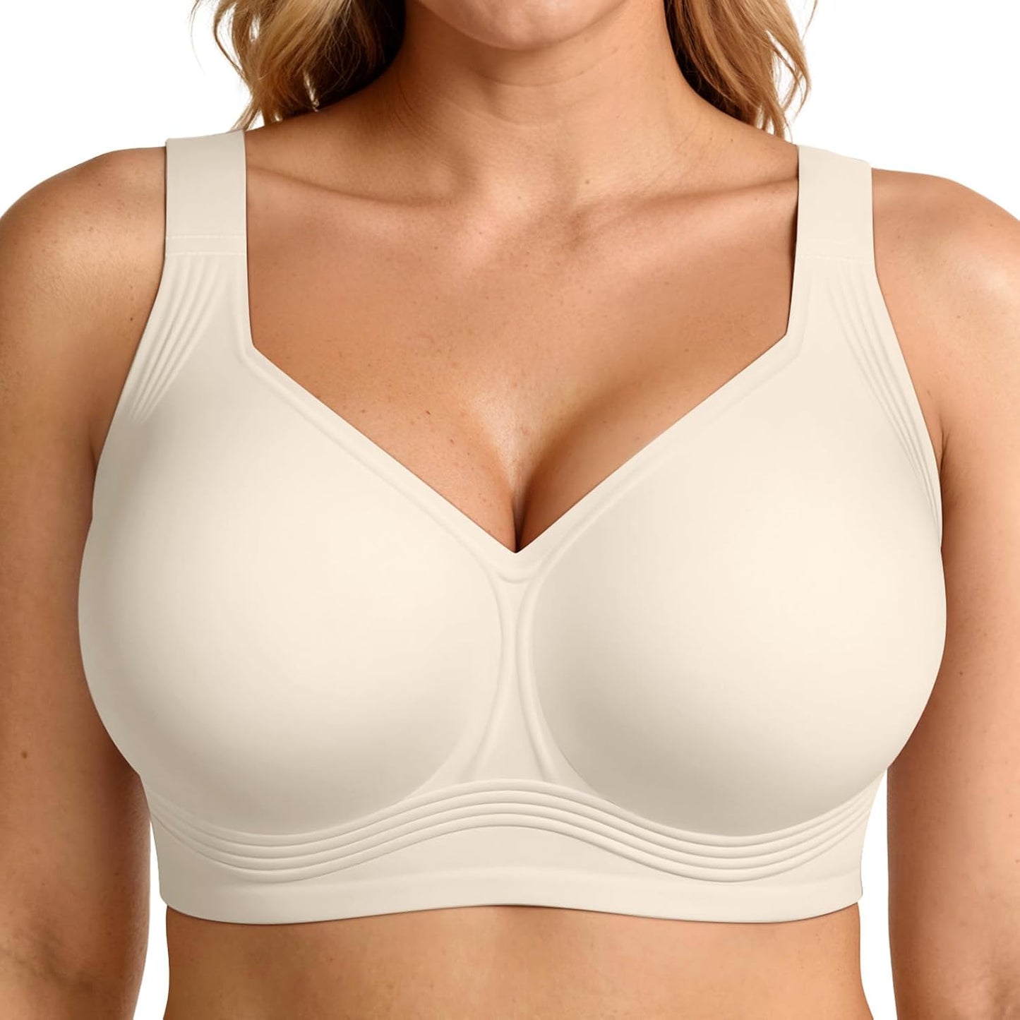 LetsJoli Jelly Bras for Women No Underwire Plus Size Push Up Supportive Accessories