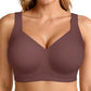LetsJoli Jelly Bras for Women No Underwire Plus Size Push Up Supportive Accessories