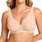OEAK Womens Jelly Bras Wireless Deep V Bralette Comfy Push Up Tshirt Bras Accessories