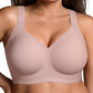 LetsJoli Jelly Bras for Women No Underwire Plus Size Push Up Supportive Accessories