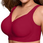 LetsJoli Jelly Bras for Women No Underwire Plus Size Push Up Supportive Accessories