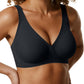 OEAK Womens Jelly Bras Wireless Deep V Bralette Comfy Push Up Tshirt Bras Accessories