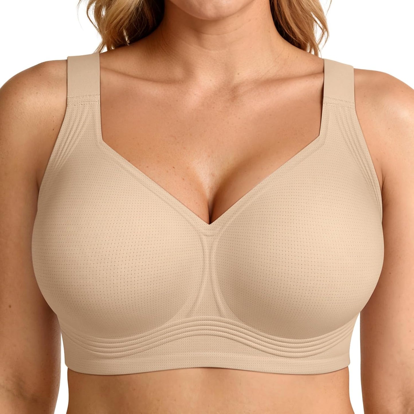 LetsJoli Jelly Bras for Women No Underwire Plus Size Push Up Supportive Accessories
