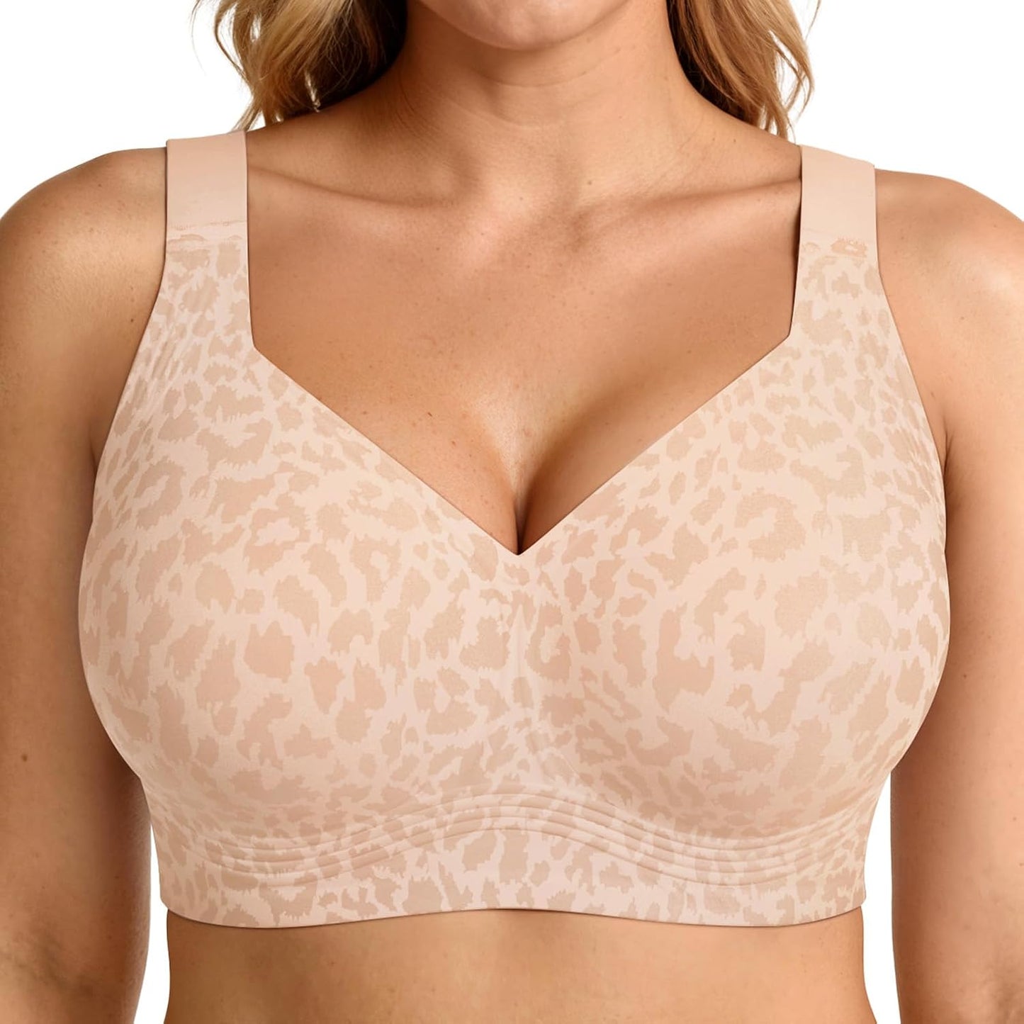 LetsJoli Jelly Bras for Women No Underwire Plus Size Push Up Supportive Accessories