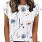 Zeagoo Womens Tops Summer Casual Cap Sleeve Tshirts Shirts Business Blouses