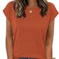 Zeagoo Womens Tops Summer Casual Cap Sleeve Tshirts Shirts Business Blouses