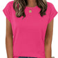 Zeagoo Womens Tops Summer Casual Cap Sleeve Tshirts Shirts Business Blouses
