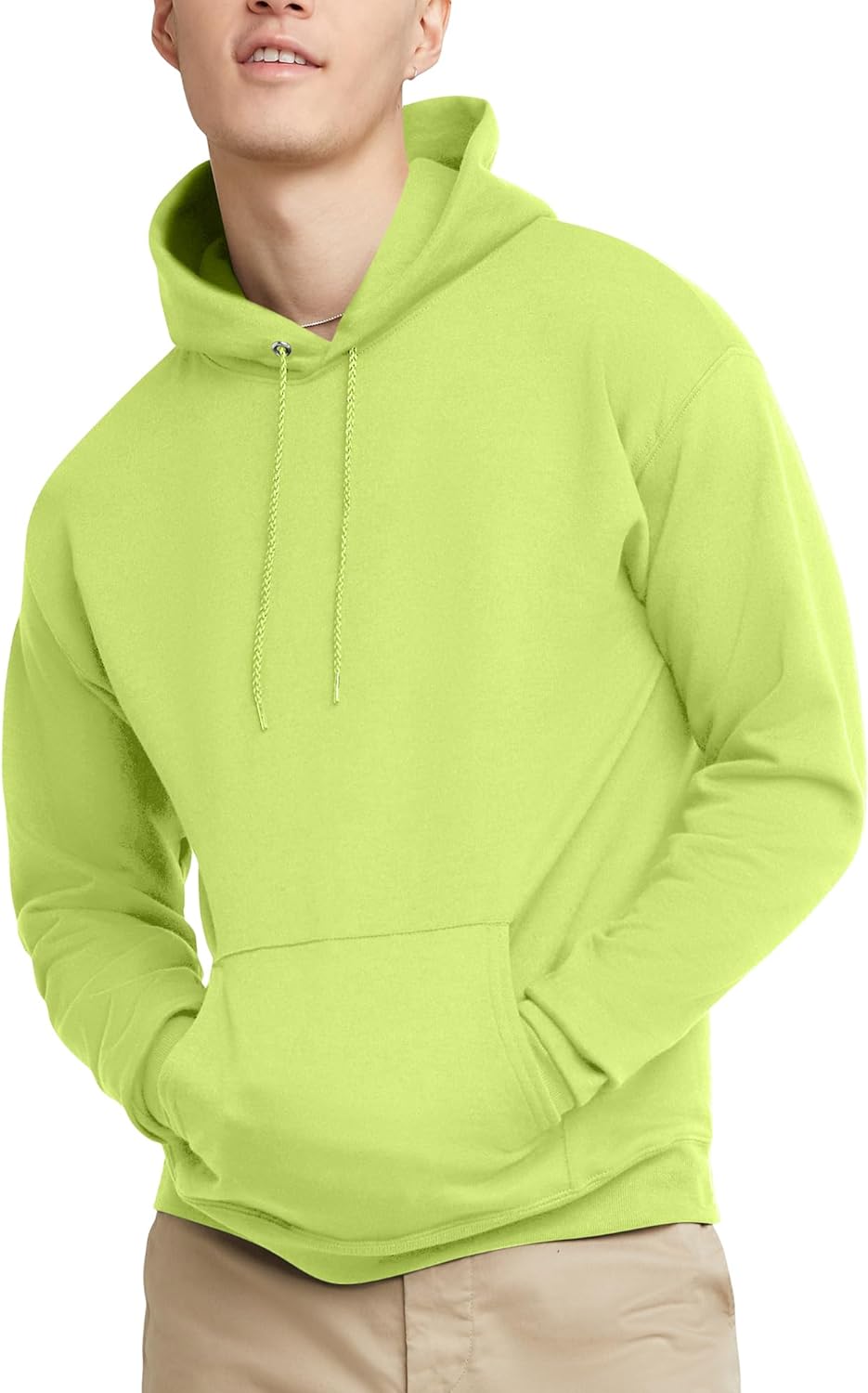 Hanes Men's Hoodie - EcoSmart Fleece Hooded Sweatshirt for Men & Women - Midweight Fleece - Big & Tall Available