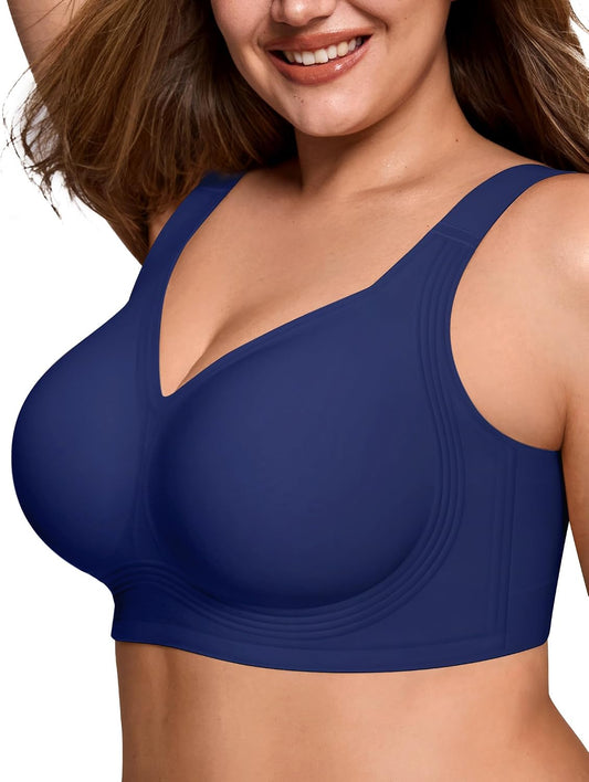 LetsJoli Jelly Bras for Women No Underwire Plus Size Push Up Supportive Accessories