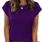 Zeagoo Womens Tops Summer Casual Cap Sleeve Tshirts Shirts Business Blouses