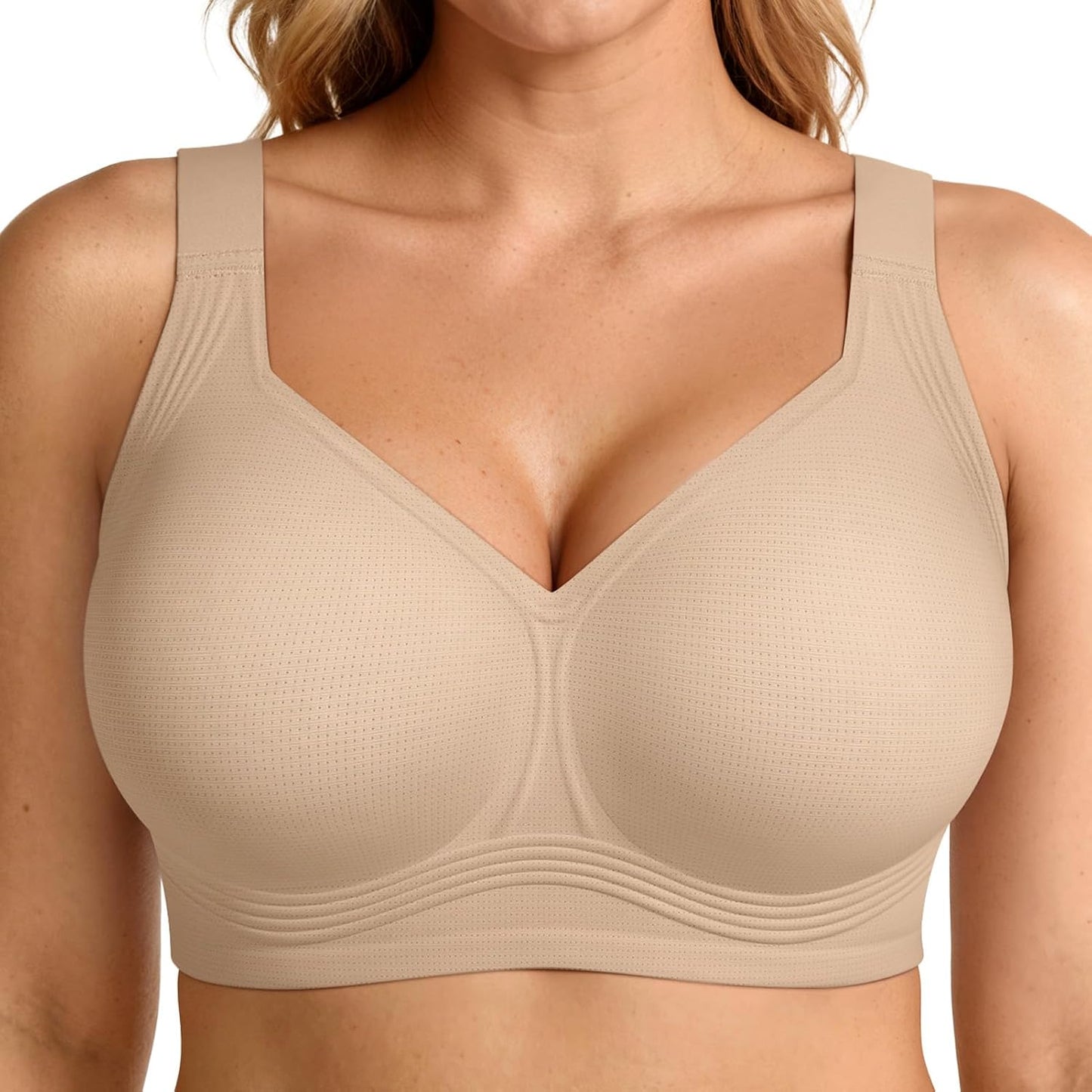 LetsJoli Jelly Bras for Women No Underwire Plus Size Push Up Supportive Accessories