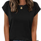 Zeagoo Womens Tops Summer Casual Cap Sleeve Tshirts Shirts Business Blouses