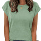 Zeagoo Womens Tops Summer Casual Cap Sleeve Tshirts Shirts Business Blouses
