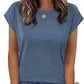 Zeagoo Womens Tops Summer Casual Cap Sleeve Tshirts Shirts Business Blouses