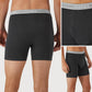 Hanes mens Underwear Boxer Briefs Pack, Cool & Breathable Cotton Moisture-wicking Underwear for Men, No Ride Up
