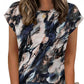 Zeagoo Womens Tops Summer Casual Cap Sleeve Tshirts Shirts Business Blouses