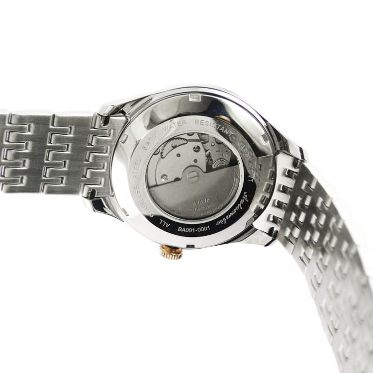 Popularly Used Watch, Silver, Men's Watch, Berea Gentlemen Automatic Watch, 33 MM, Stainless Steel,