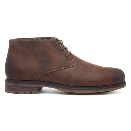 Beckett Mens Boots Brown Adults Ankle Lace Up Gripped Smart Casual SIZE