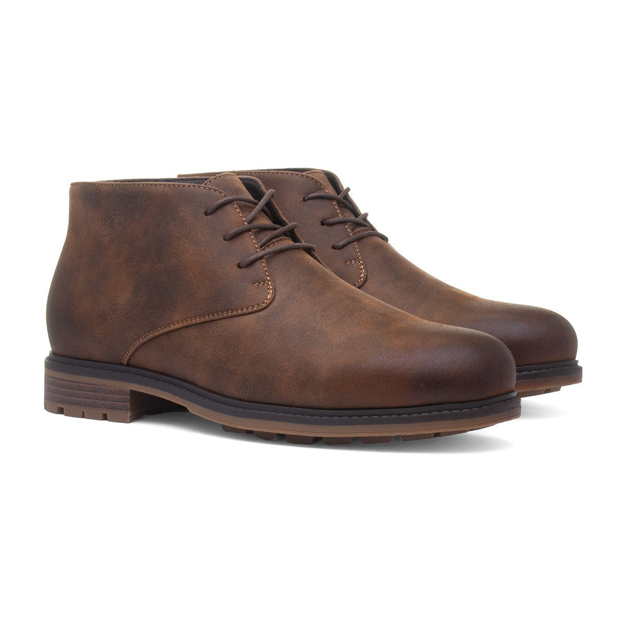 Beckett Mens Boots Brown Adults Ankle Lace Up Gripped Smart Casual SIZE